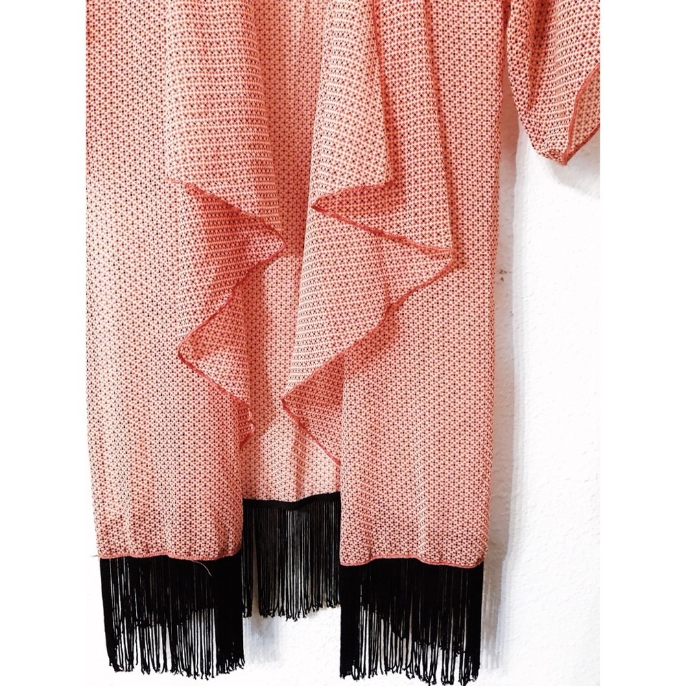 LuLaRoe Chiffon embellished duster nwot - Picture 2 of 7